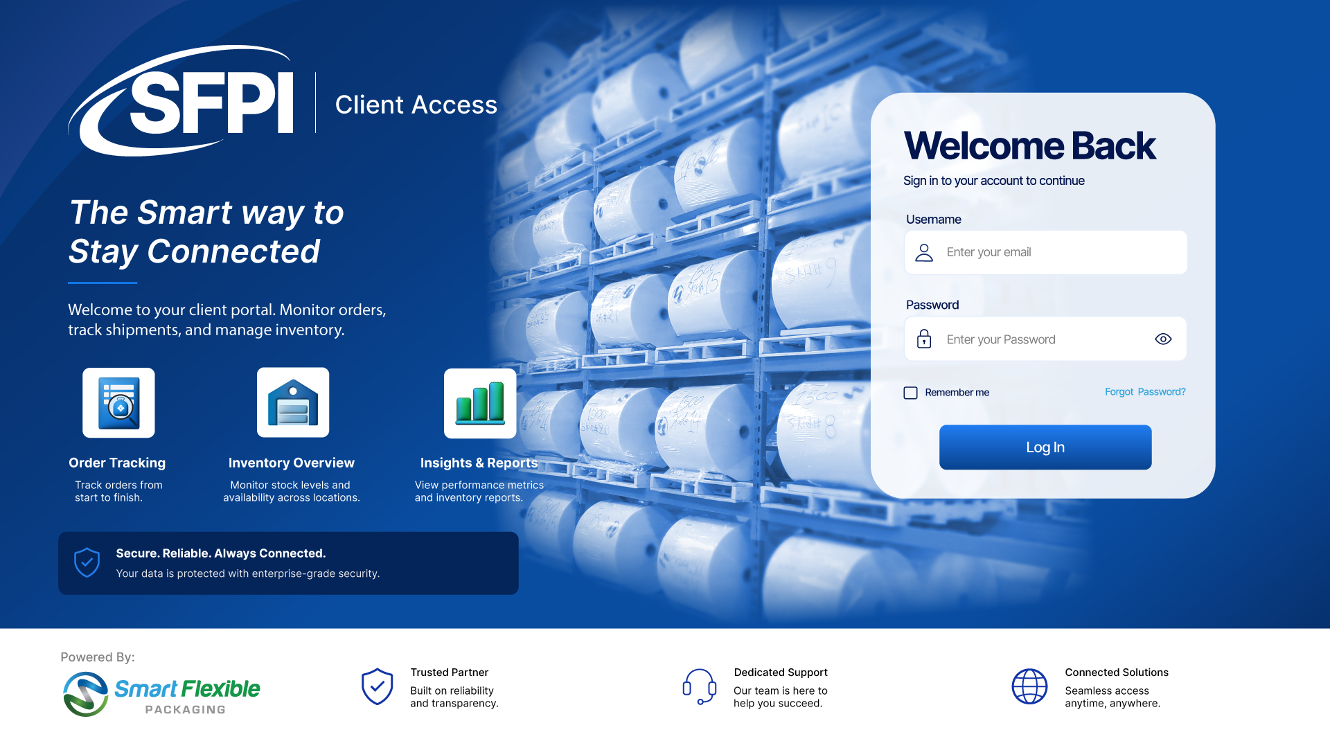 SFPI Client Access - The Smart way to Stay Connected